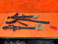90 91 HONDA CIVIC HATCH   REAR SEAT BELT SET   LEFT & RIGHT SEAT BELTS OEM 3250