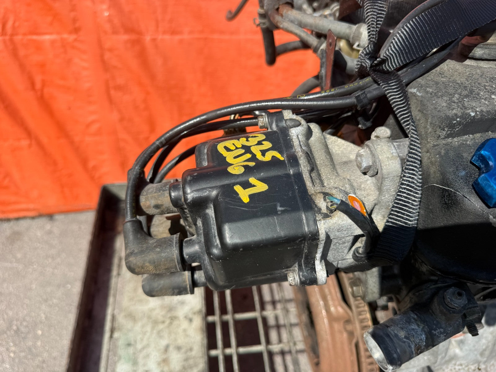 88 91 HONDA CIVIC SI   D16A6 D16A D16   ENGINE MOTOR LONG BLOCK   COMP TEST 18020