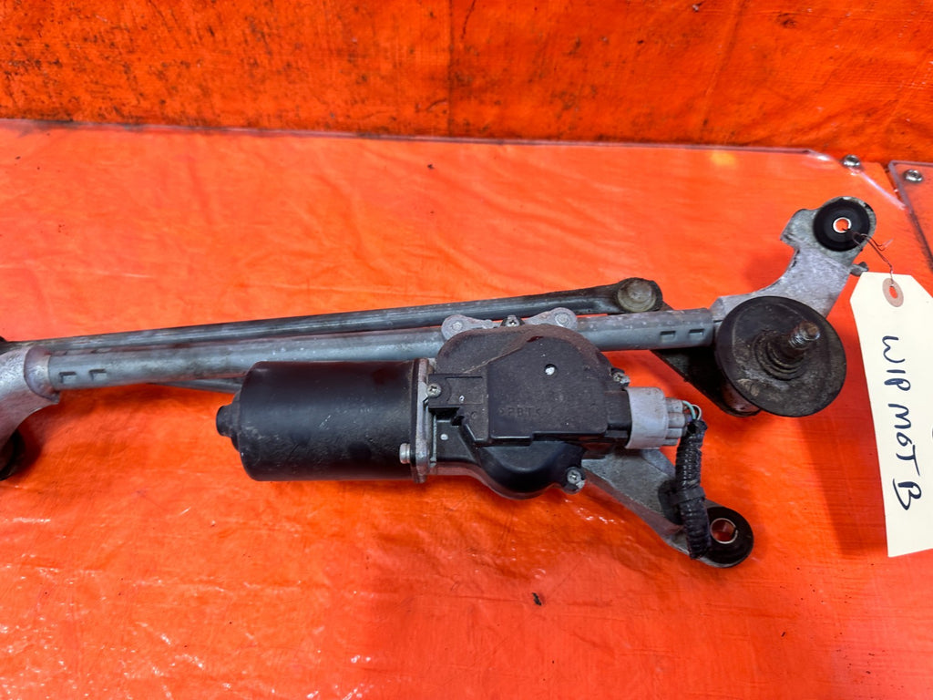 08 15 INFINITI G37 Q60 COUPE FRONT WINDSHIELD WIPER MOTOR LINKAGE OEM #3295