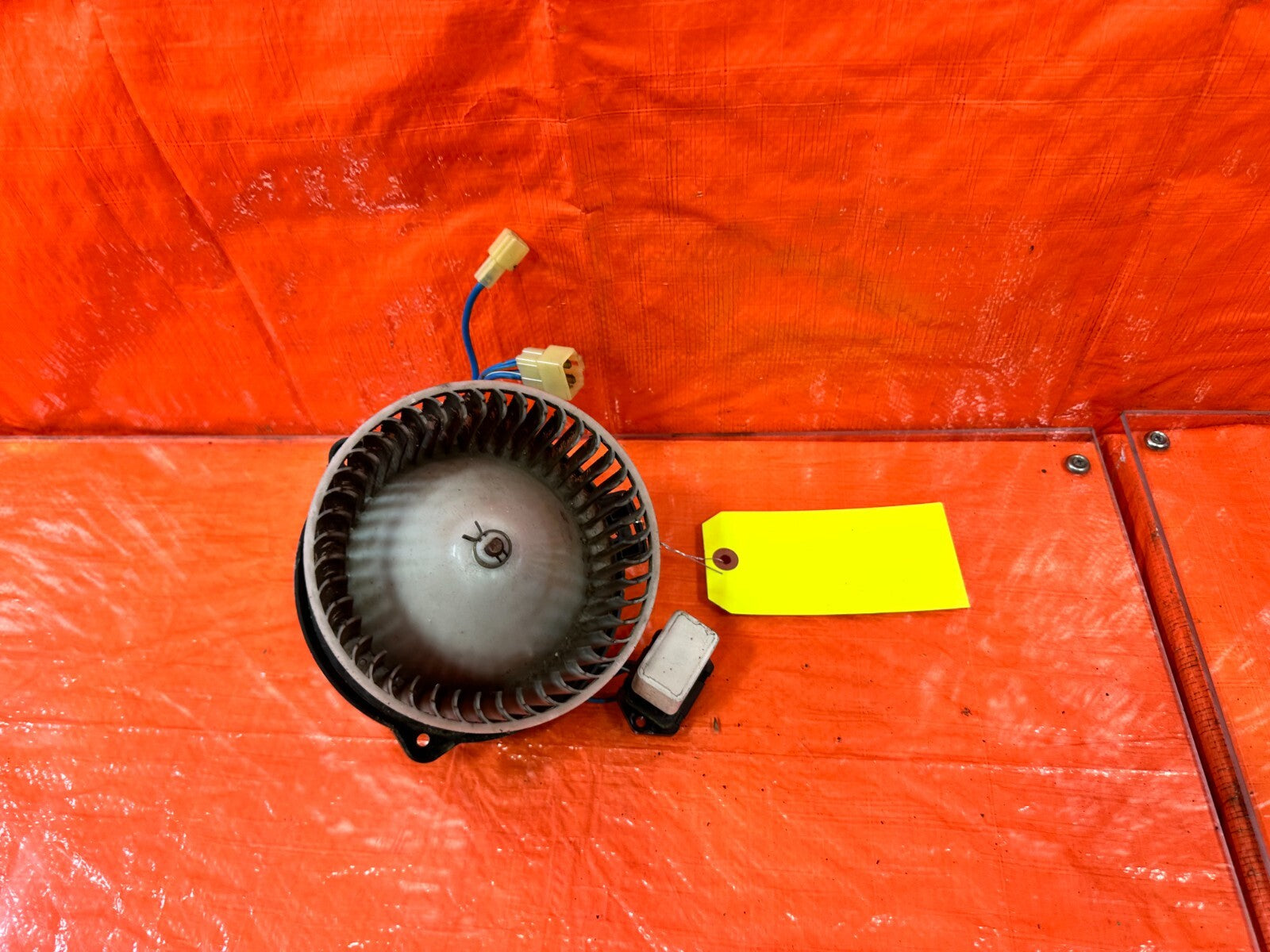 90 97 MAZDA MX 5 MIATA HVAC AIR CONDITIONING AC BLOWER MOTOR & RESISTOR OEM 2677
