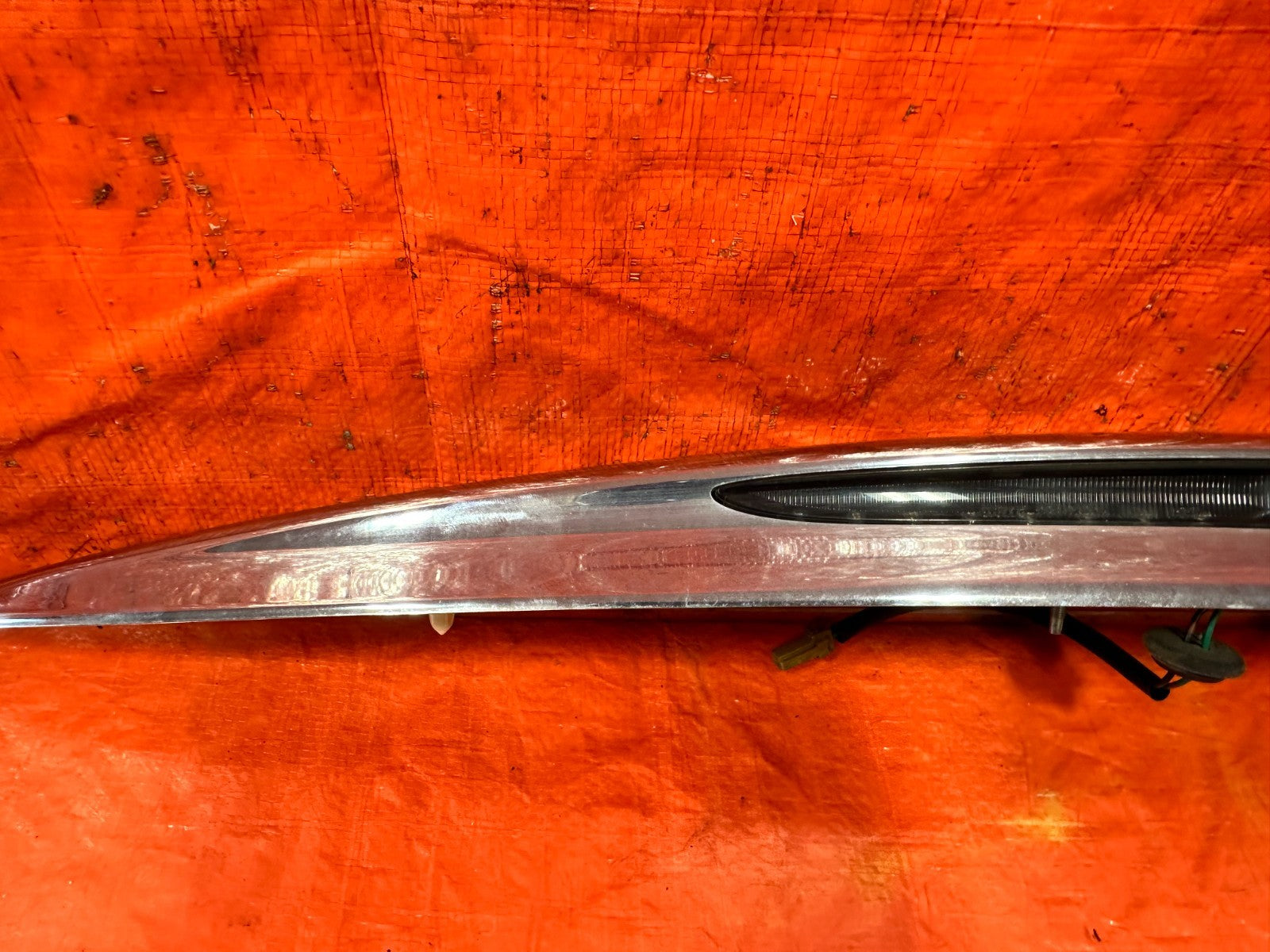 09 15 INFINITI G37 Q60 CONVERTIBLE REAR TRUNK LID LINER TRIM PANEL W/ CAMERA 3294