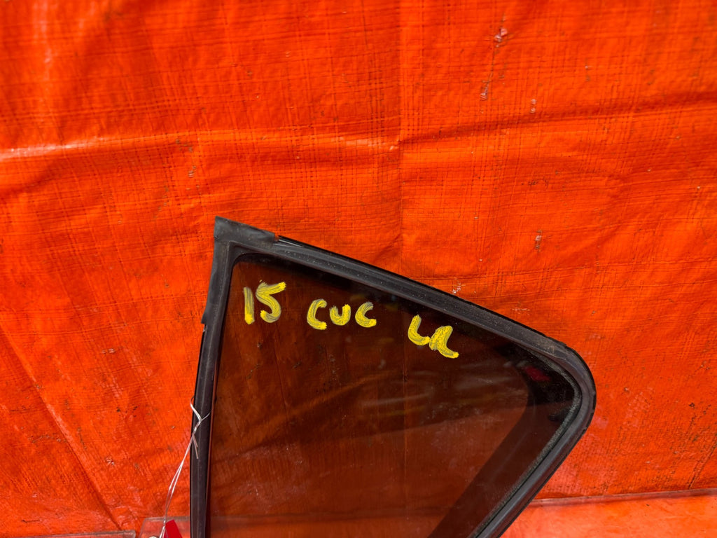 13 15 HONDA CIVIC SEDAN   DRIVER LEFT REAR VENT GLASS WINDOW   OEM #15CVC4
