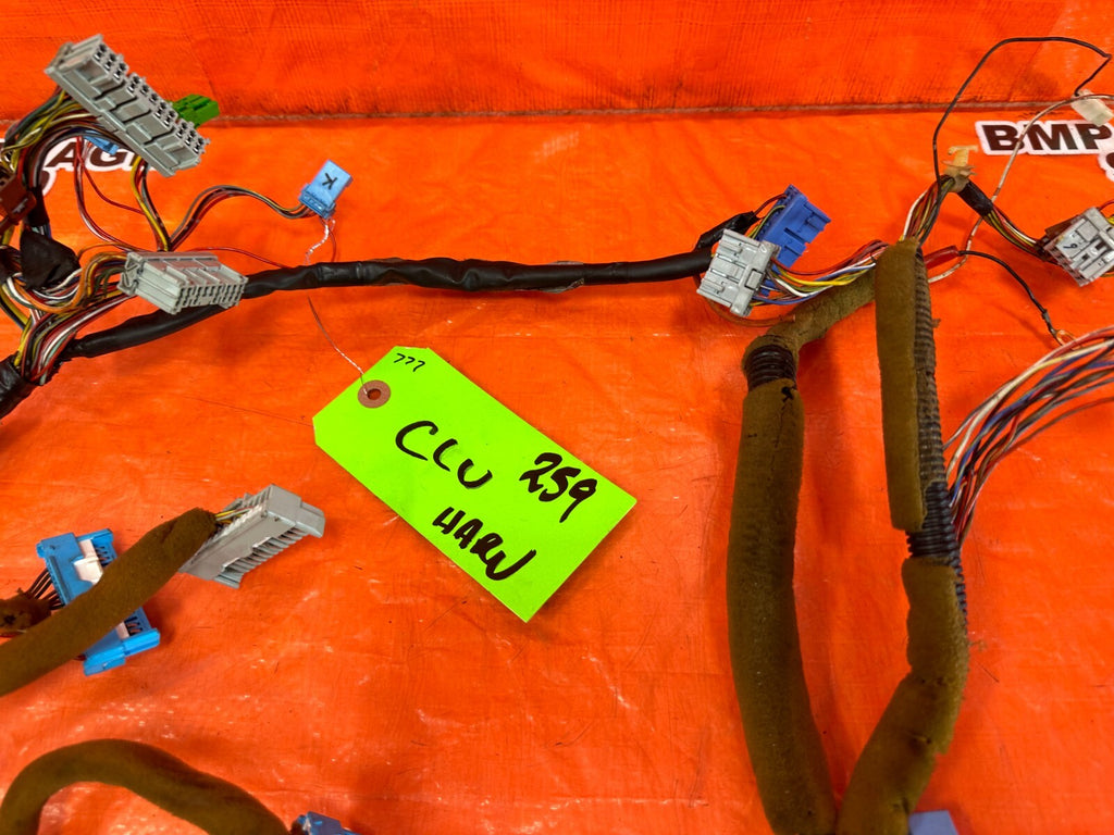 97 98 HONDA PRELUDE   INSTRUMENT GAUGE CLUSTER WIRING HARNESS WIRE LOOM OEM 2599