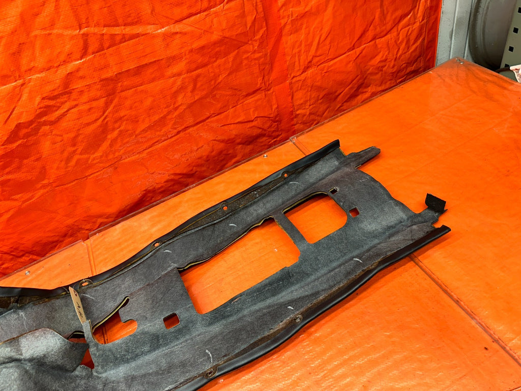 00 03 HONDA S2000 AP1 2.0L BLACK LEATHER CENTER CONSOLE TUNNEL TRIM COVER OEM #319