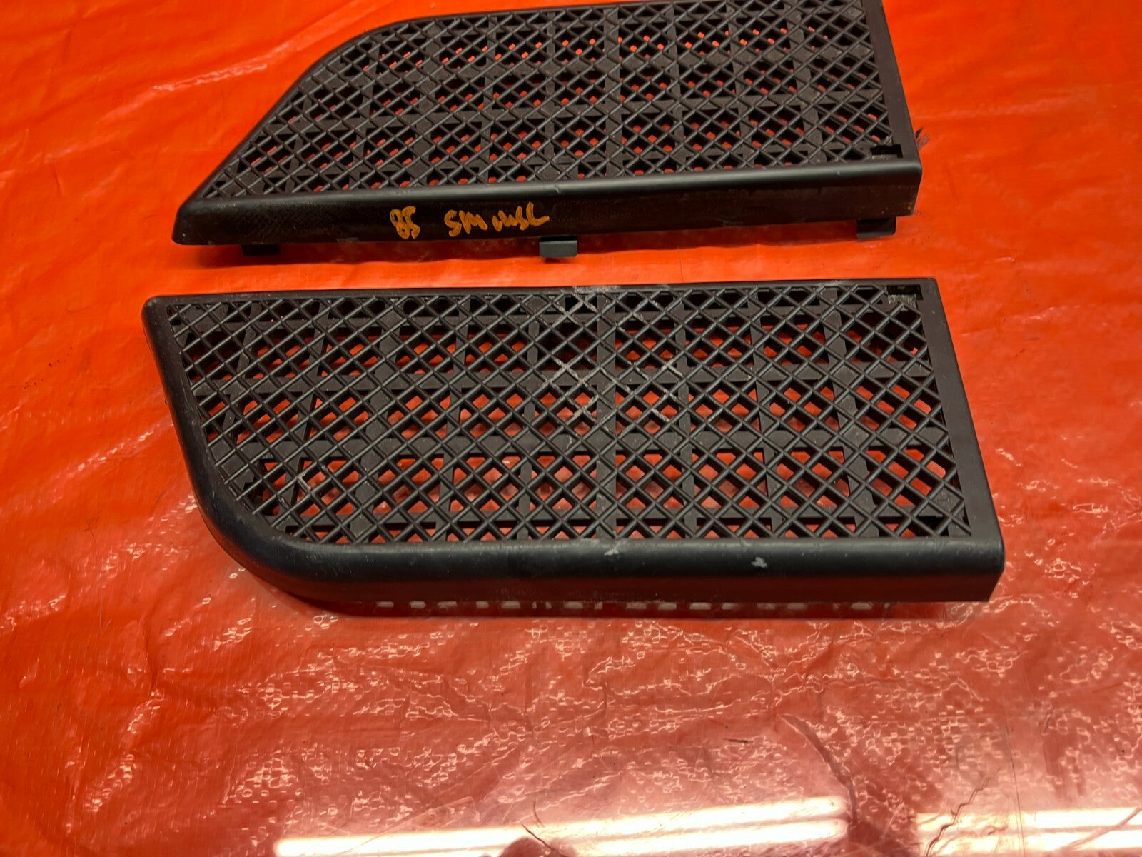 90 96 NISSAN 300ZX   FLOOR PILLAR DOOR SCUFF PLATE SET LEFT & RIGHT   OME #853
