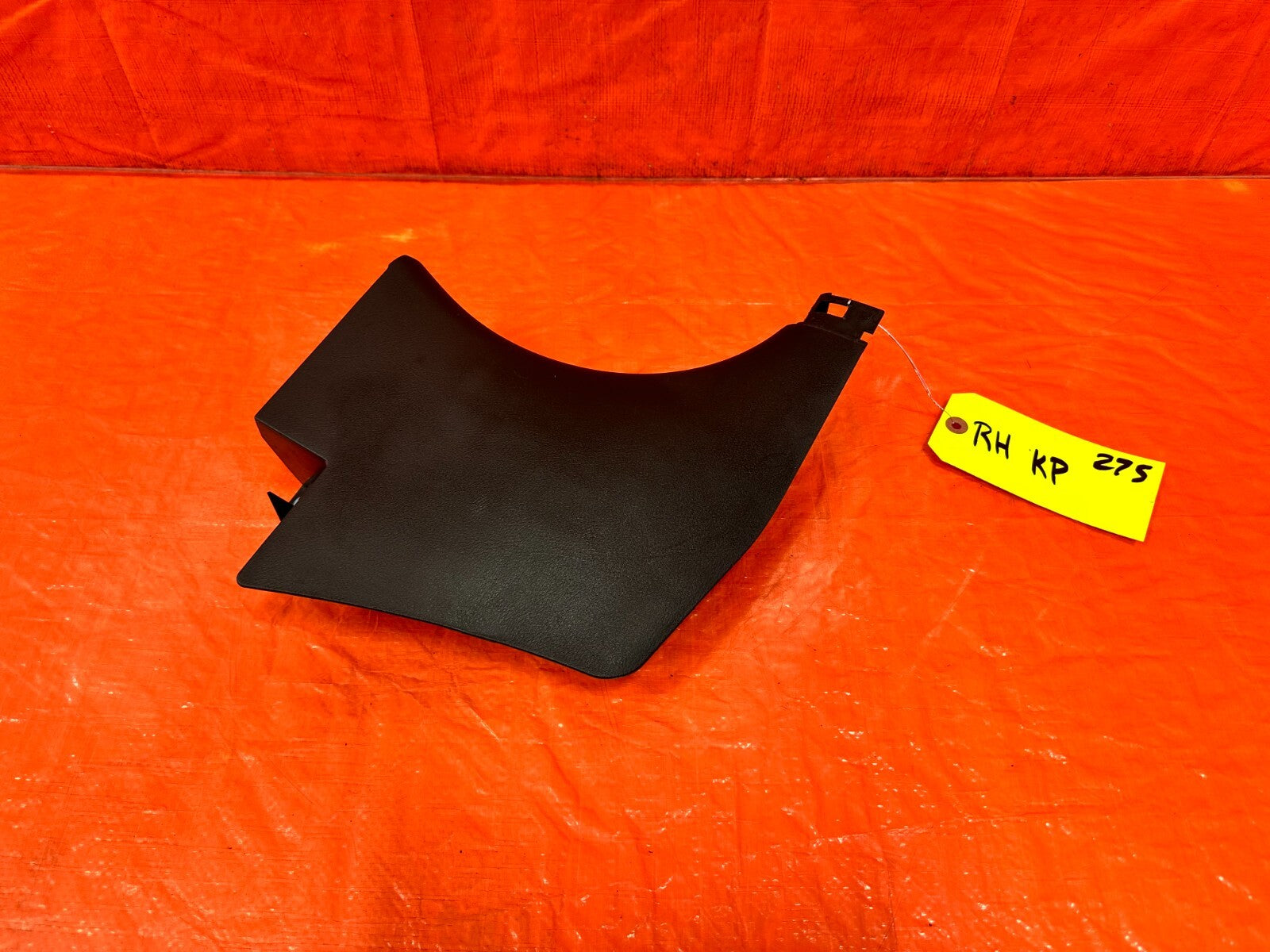 04 08 ACURA TSX   KICK PANEL   PASSENGER RIGHT SIDE   BLACK COLOR   OEM #2750