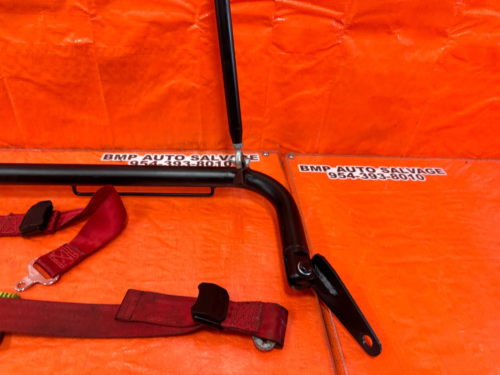 94 01 ACURA INTEGRA 2D   ROLL BAR WITH SPARCO SEAT BELTS   #2535