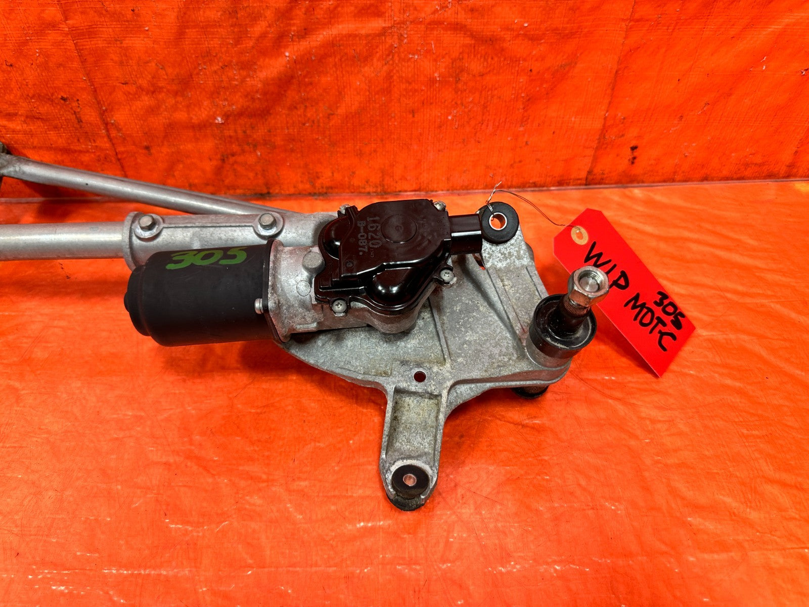 09 14 ACURA TSX   WINDSHIELD WIPER MOTOR W/ LINKAGE   OEM FACTORY #3052