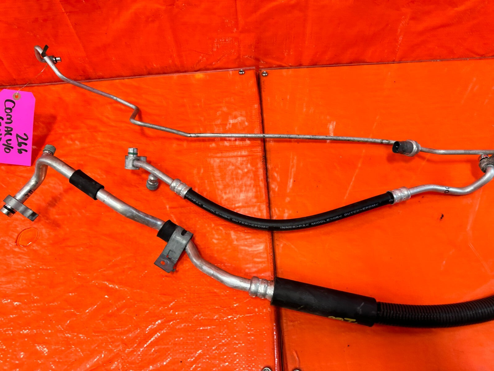 15 20 SUBARU WRX STI   EJ257   AC LINE SET LINES PIPES HOSES   OEM FACTORY #2668