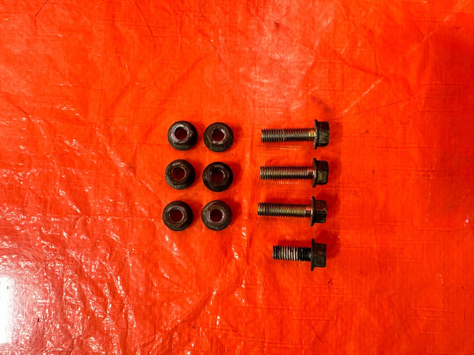 94 01 ACURA INTEGRA   INTAKE MANIFOLD MANIFOLD BOLTS HARDWARE   OEM #2812