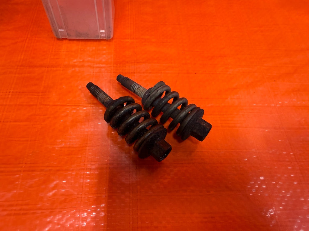 09 14 ACURA TSX   2.4L   EXHAUST MID PIPE HANGAR SPRING LOADED BOLTS   OEM #3210
