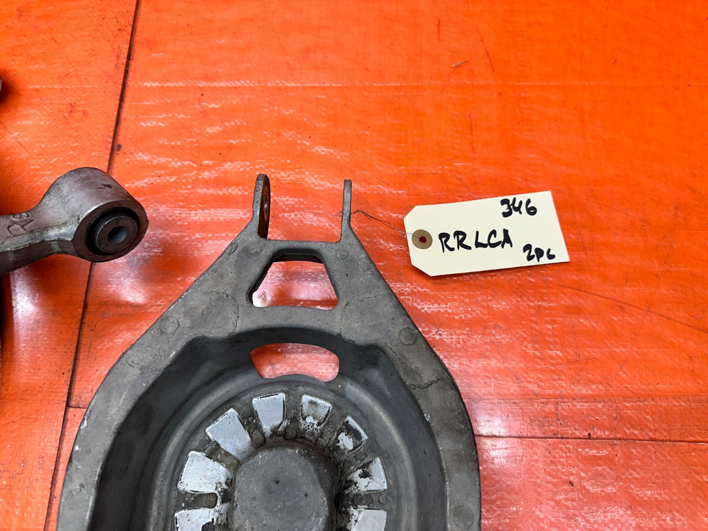 03-08 NISSAN 350Z RIGHT REAR SPINDLE KNUCKLE HUB WITH CONTROL ARMS OEM #3464