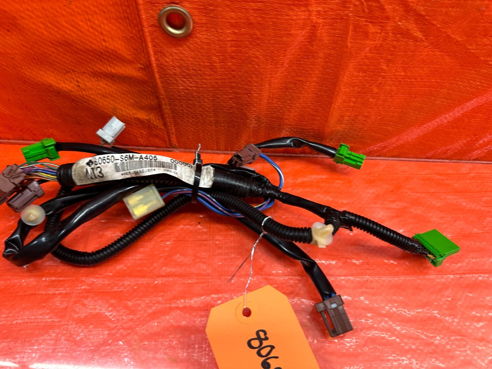 02 06 ACURA RSX   AIR CONDITIONING AC SUB WIRING HARNESS WIRE LOOM   OEM OE #2115