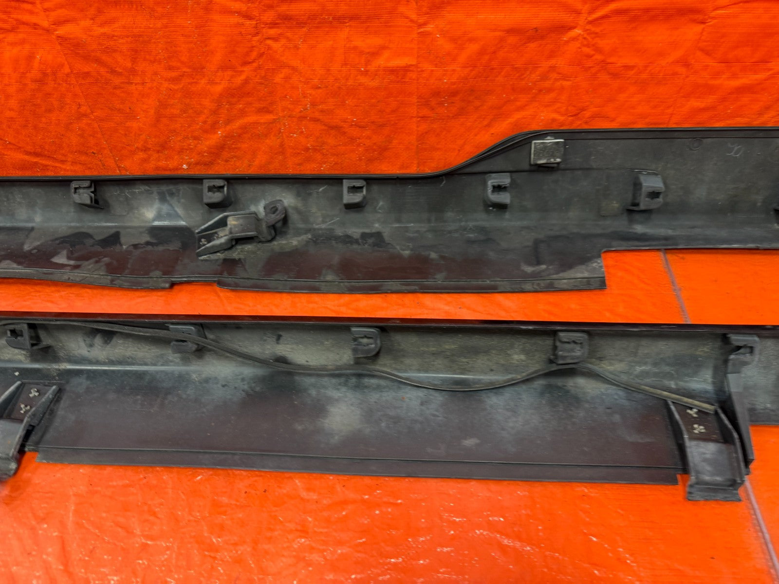 02 05 HONDA CIVIC SI EP3 HATCHBACK   FACTORY SIDE SKIRTS ROCKER PANEL TRIM OEM12