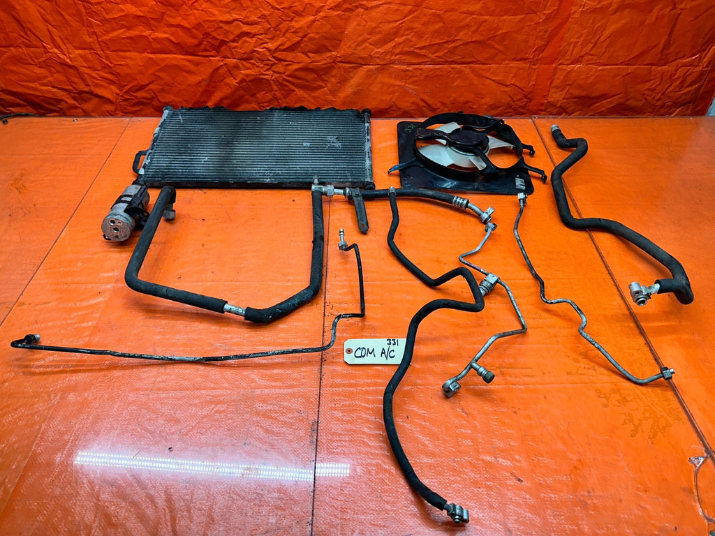 94 01 ACURA INTEGRA AC AIR CONDITIONING LINE SET CONDENSER FAN OEM #3310