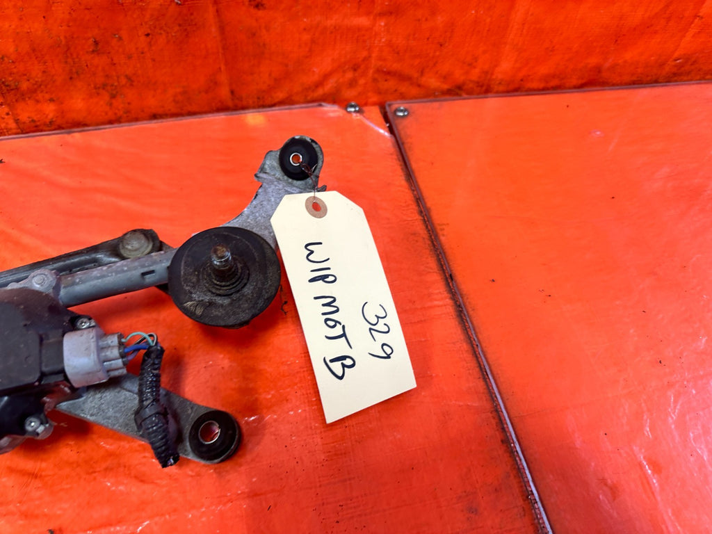 08 15 INFINITI G37 Q60 COUPE FRONT WINDSHIELD WIPER MOTOR LINKAGE OEM #3291