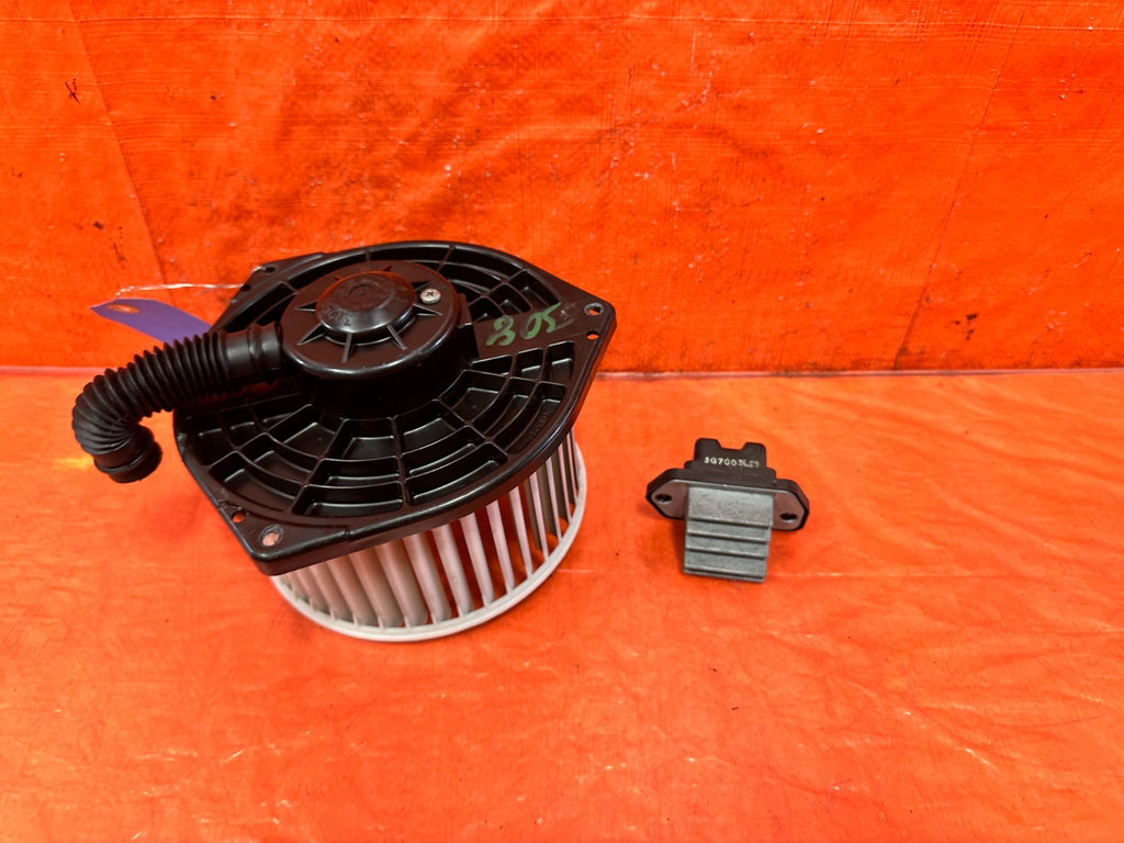 02 05 HONDA CIVIC SI EP3 HATCHBACK   AC BLOWER MOTOR W/ RESISTOR MODULE OEM #3083