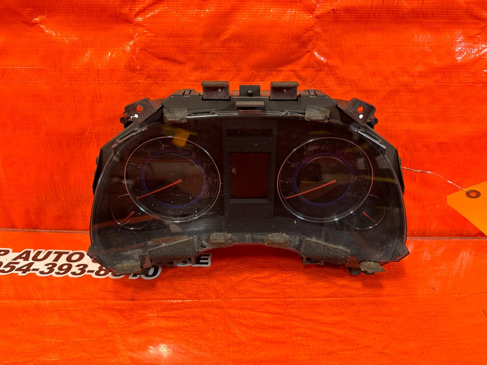 2008 INFINTI G37 COUPE S SPORT 6 SPEED MANUAL   INSTRUMENT GAUGE CLUSTER OEM 2480