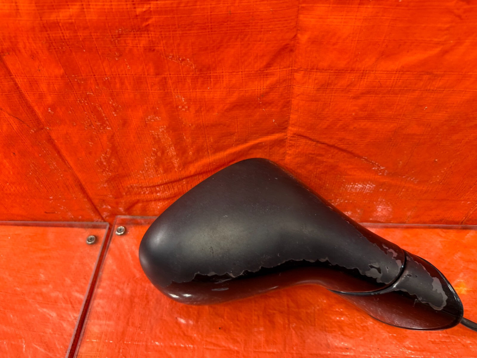 93 97 HONDA DEL SOL PASSENGER RIGHT SIDE VIEW MIRROR POWER   BLACK   OEM #2944