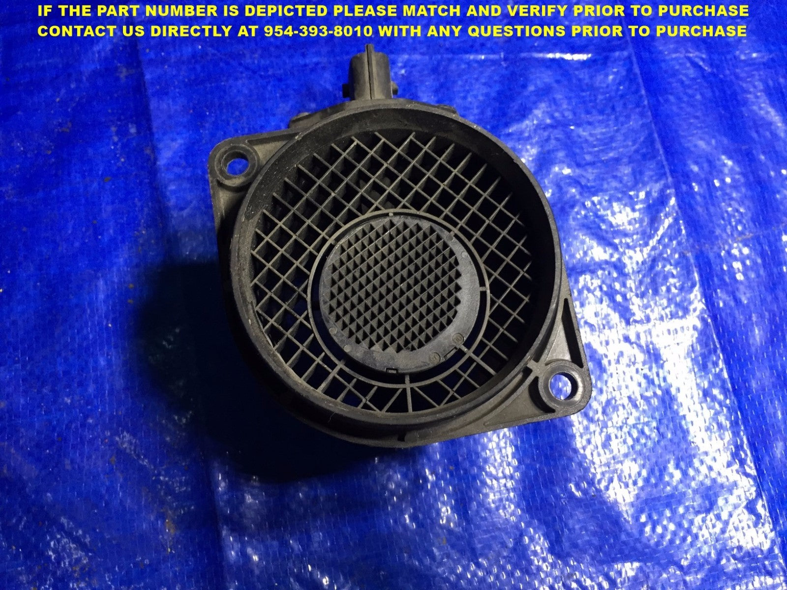 04 07 CADILLAC CTS MASS AIR FLOW INTAKE METER SENSOR MAF OEM 0 280 218 1151
