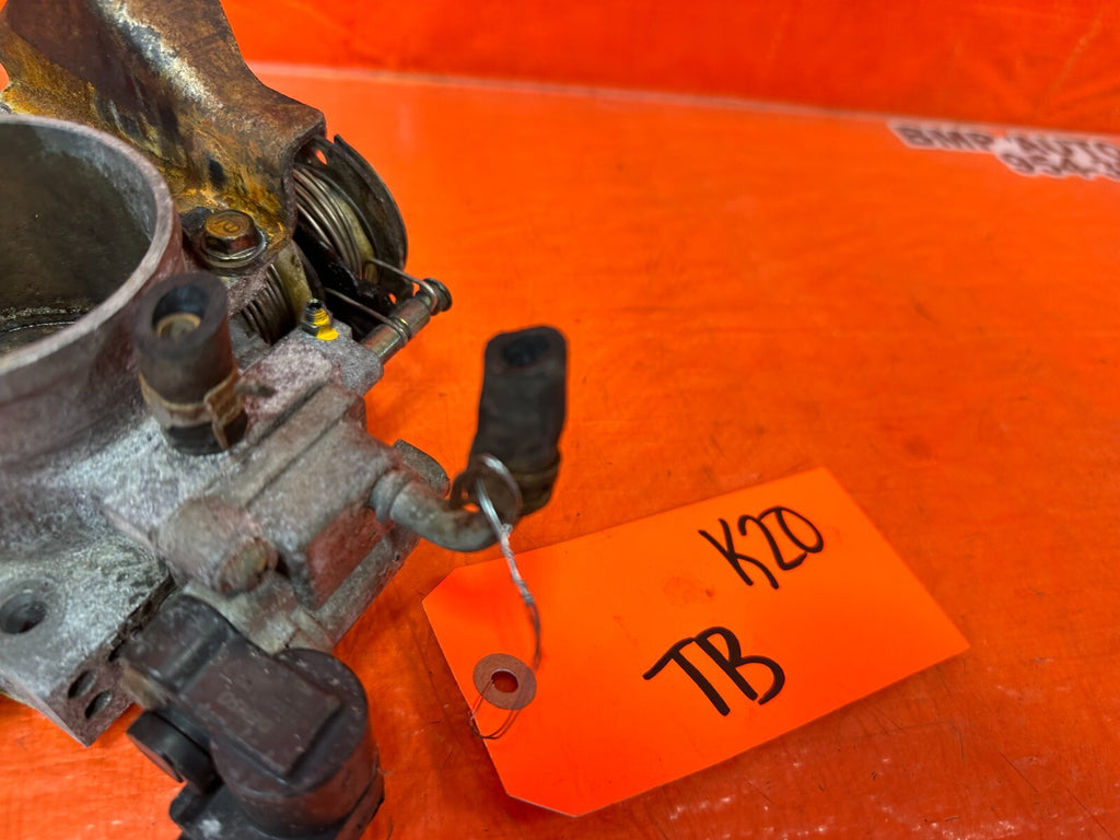 02 04 ACURA RSX TYPE S K20A2 ENGINE MOTOR THROTTLE BODY   THERE ARE FLAWS  4