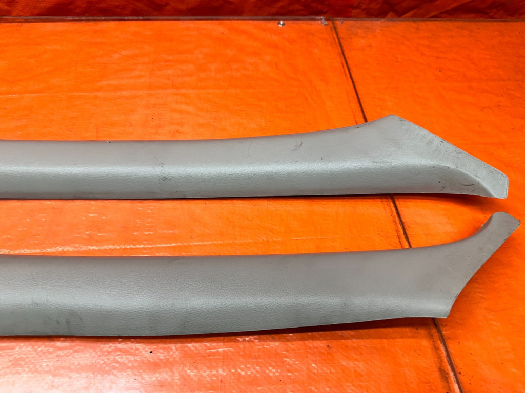 94-01 ACURA INTEGRA 4D SEDAN FRONT WINDSHIELD A PILLAR TRIM PANELS PAIR #3407