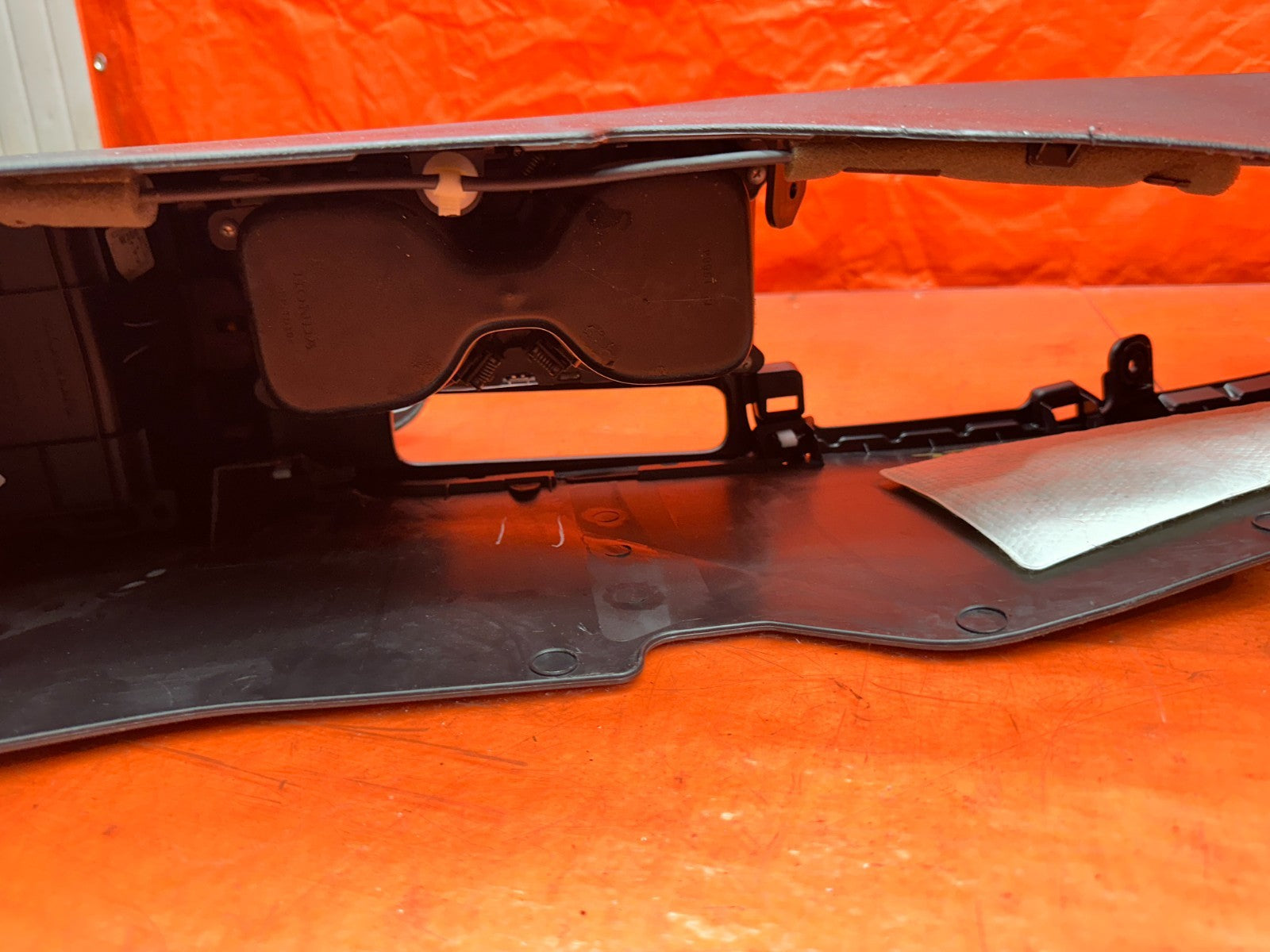 13 15 HONDA CIVIC SI 4D 2.4L FRONT CENTER CONSOLE LID ARM REST BLACK OEM #33414