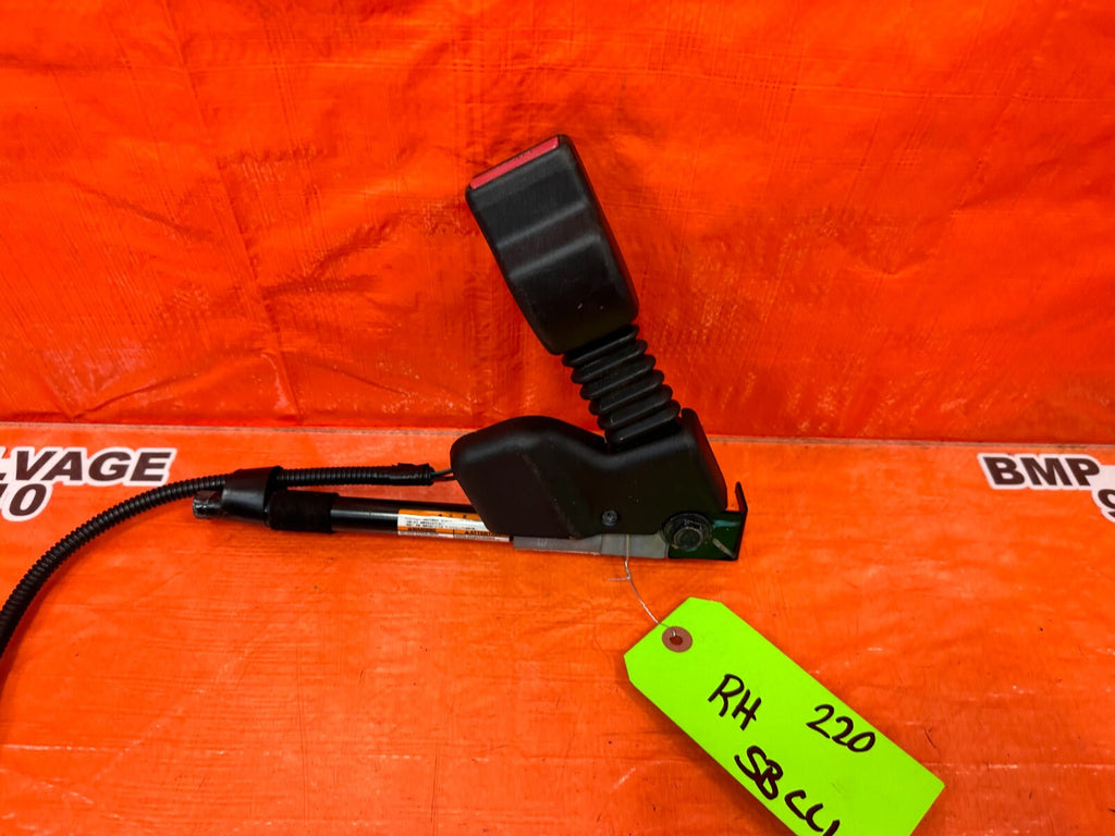 07 11 HONDA CIVIC SI SEDAN   PASSENGER RIGHT FRONT SEAT BELT CLIP BUCKLE OEM 2203