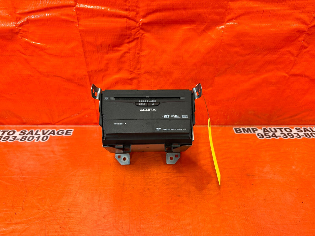 2009 ACURA TSX 6 DISC CD DVD PLAYER CHANGER RECEIVER TESTED 39100 TL2 A50 #76