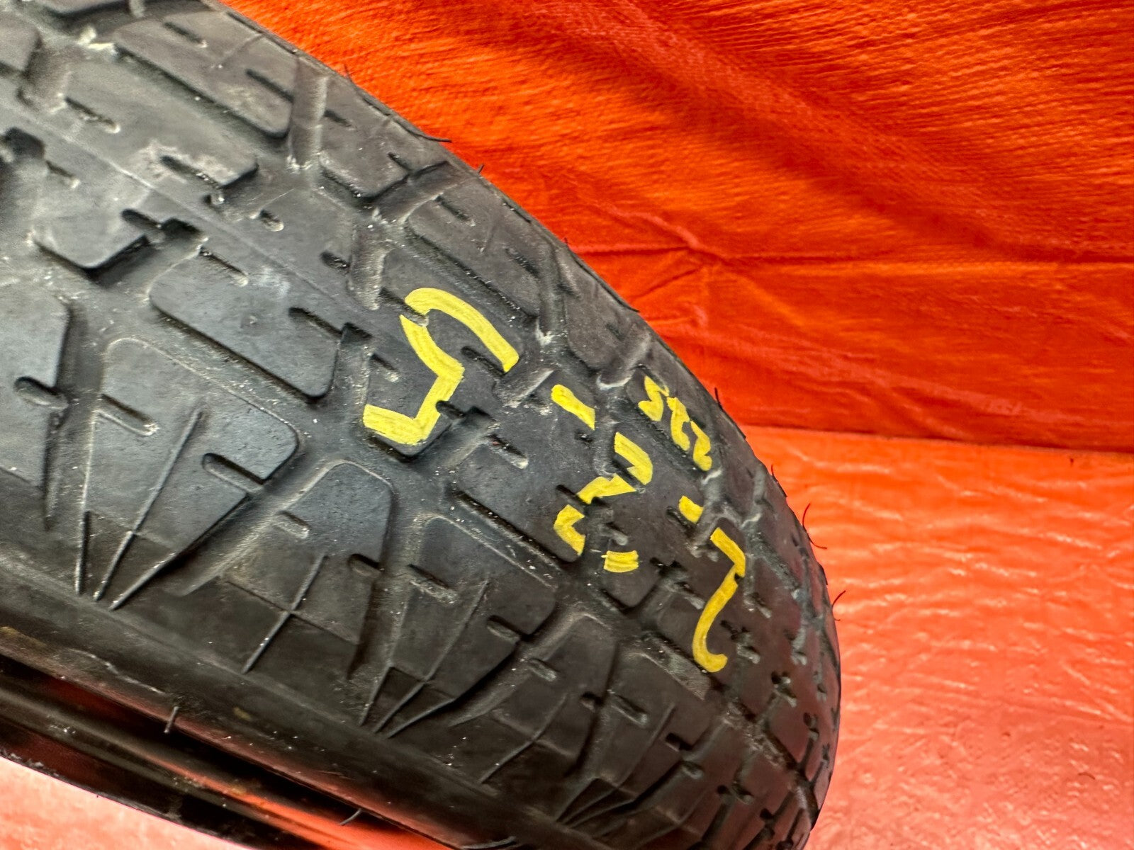 00 09 HONDA S2000   EMERGENCY SPARE BACK UP TIRE WHEEL RIM   OEM FACTORY #2255