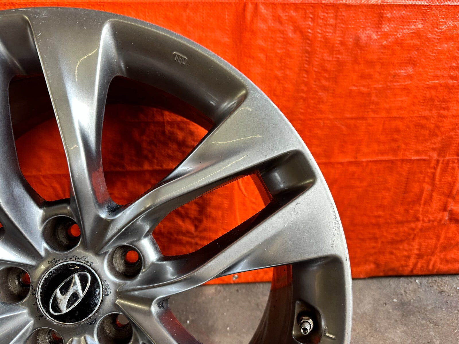13 16 HYUNDAI GENESIS COUPE  REAR WHEEL RIM 19x8.5 +32   OEM FACTORY #2892
