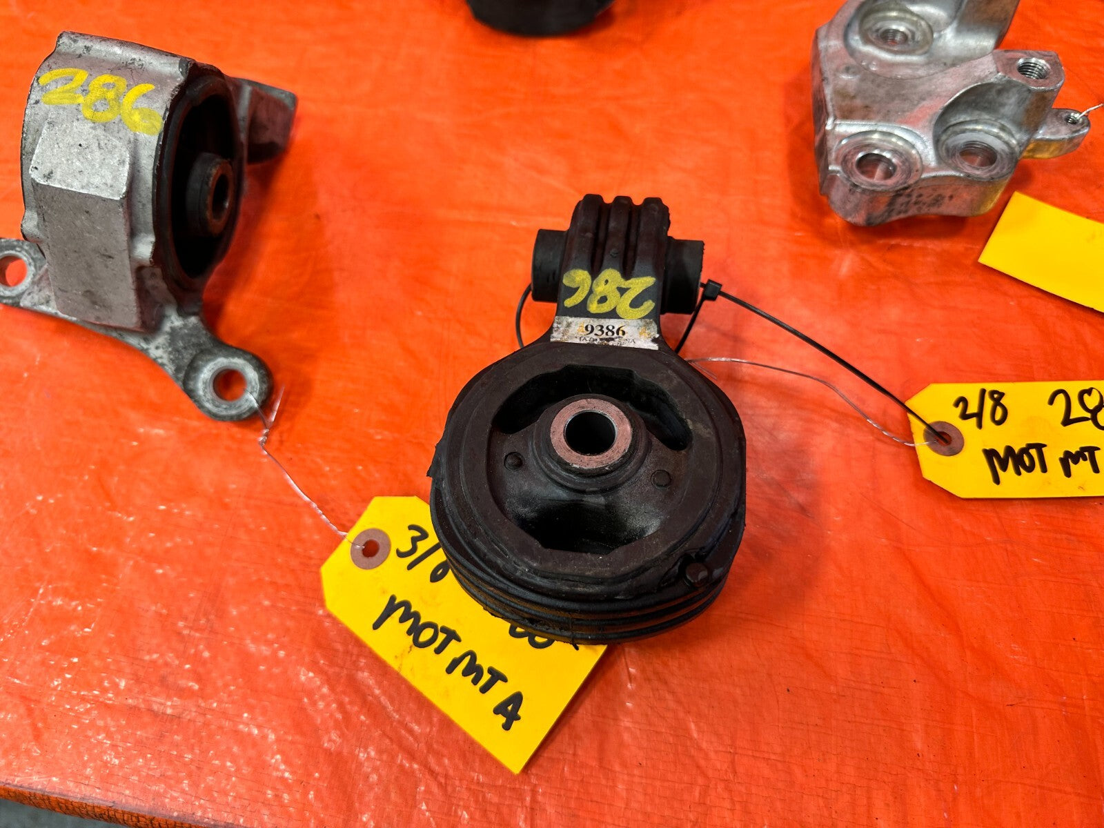 06 11 HONDA CIVIC SI K20Z3 ENGINE MOUNTS MOTOR MOUNTS TRANSMISSION MOUNTS OEM 866