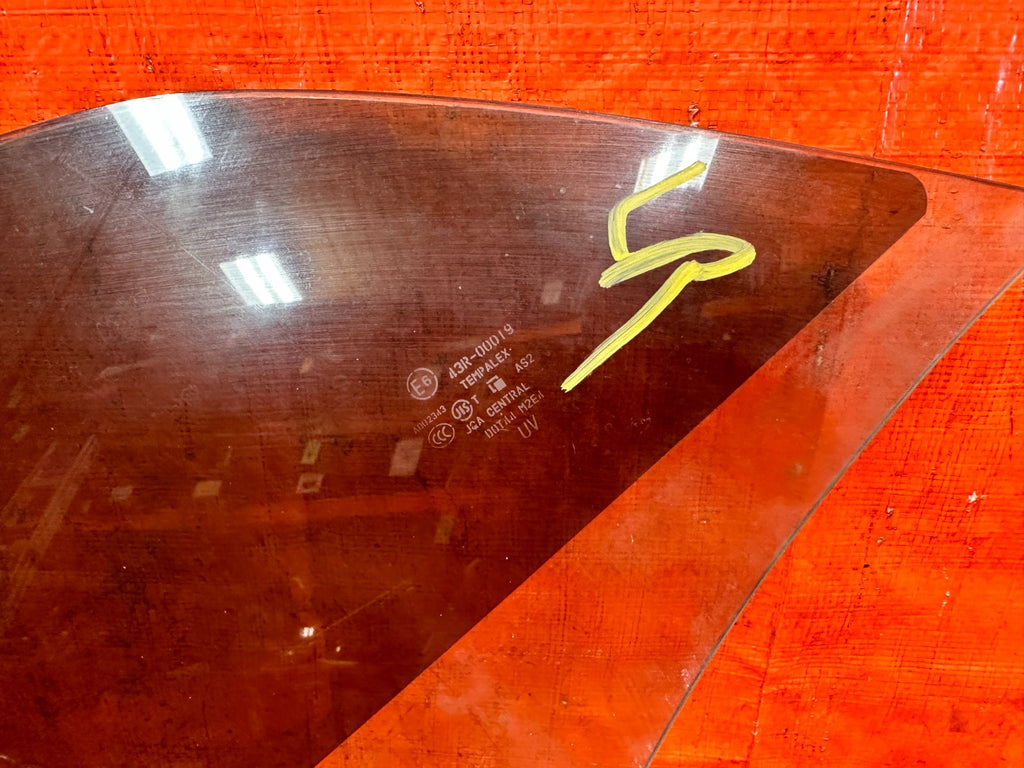 09 15 INFINITI G37 CONVERTIBLE   LEFT REAR CONVERTIBLE GLASS   OEM #3291