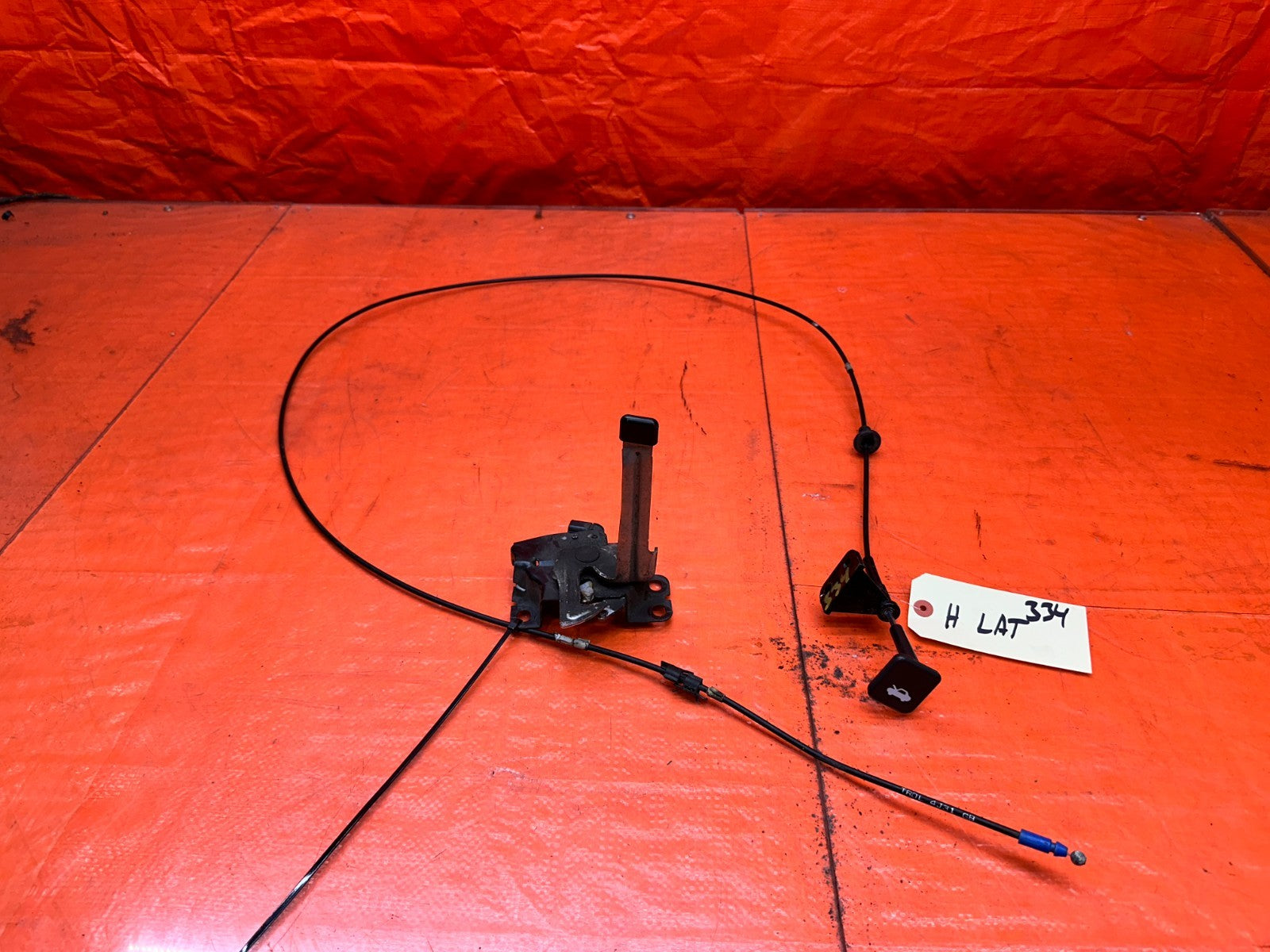 13 15 HONDA CIVIC SI 4D 2.4L FRONT HOOD LATCH LOCK W/ RELEASE CABLE OEM #3340