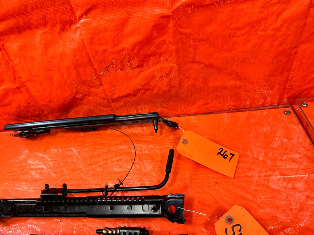 1993 93 MAZDA MX 5 MIATA   SEAT RAIL SET   LEFT & RIGHT RAILS SLIDERS BRACKETS  6
