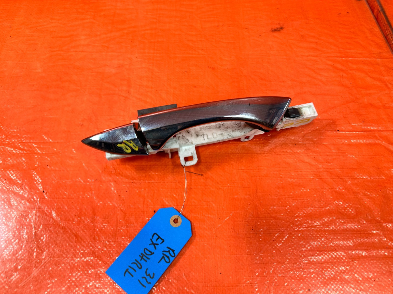 09 14 ACURA TSX PASSENGER RIGHT REAR   EXTERIOR DOOR HANDLE   OEM FACTORY #3210