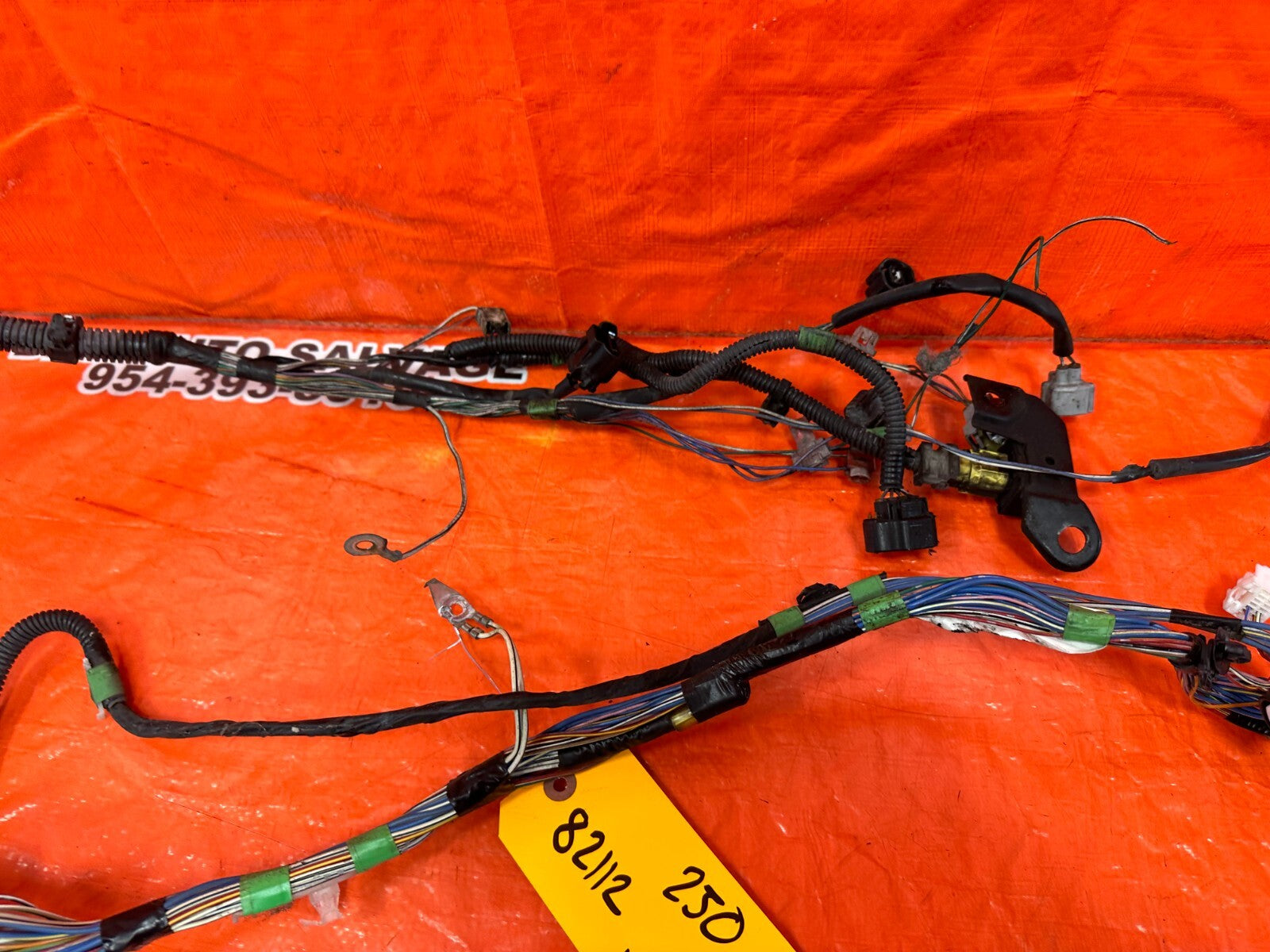 00 01 TOYOTA CELICA   DRIVER LEFT ENGINE BAY WIRE HARNESS WIRING LOOM   OEM #2507