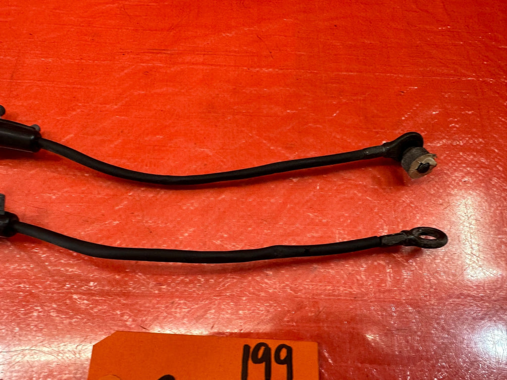 92 95 HONDA CIVIC HATCHBACK   LEFT & RIGHT TAILGATE SUPPORT CABLES   OEM #1994
