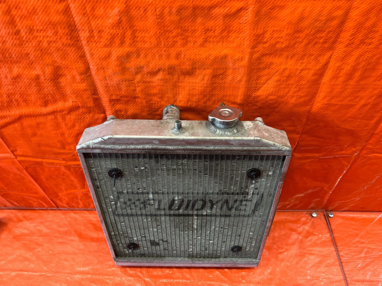 96 00 HONDA CIVIC   FLUIDYNE BRAND   ALUMINUM RADIATOR W/ SLIM FAN   MANUAL #1306