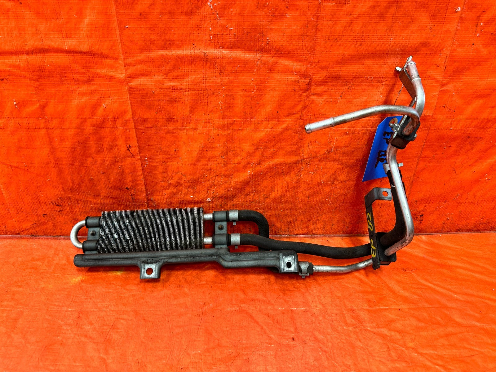 08 15 INFINITI G37 2D   POWER STEERING FLUID OIL COOLER W/ TANK   OEM #3100