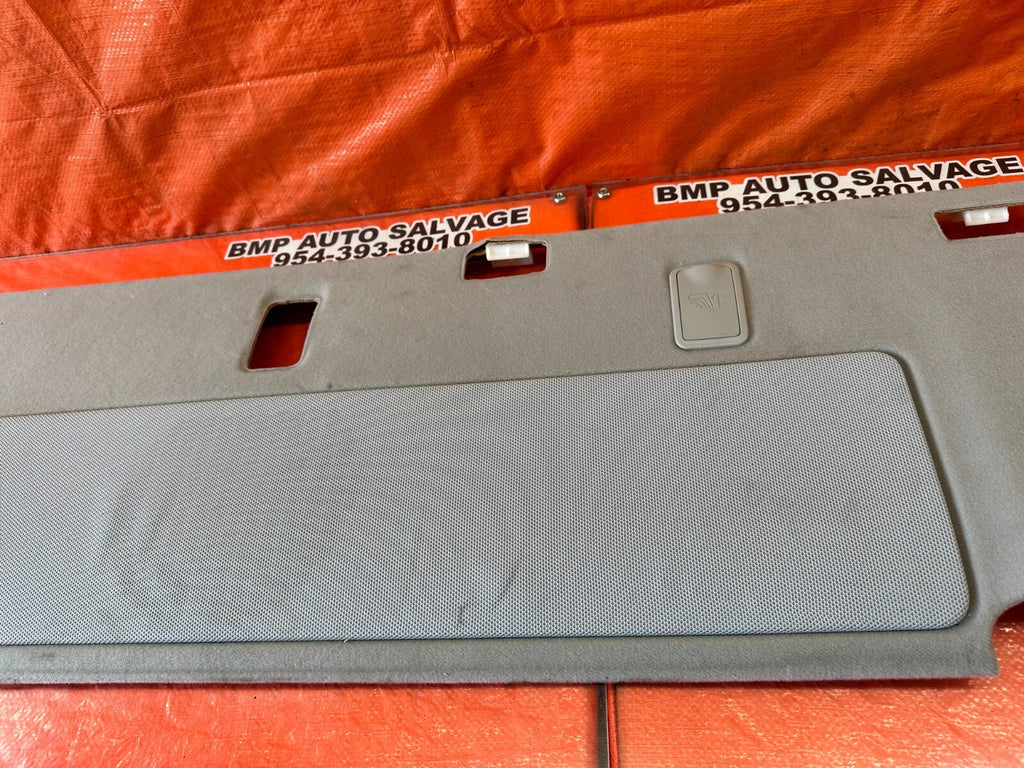 07 09 LEXUS ES350   REAR SPEAKER COVER TRAY LINER TRIM LIGHT GRAY COLOR OEM 2446