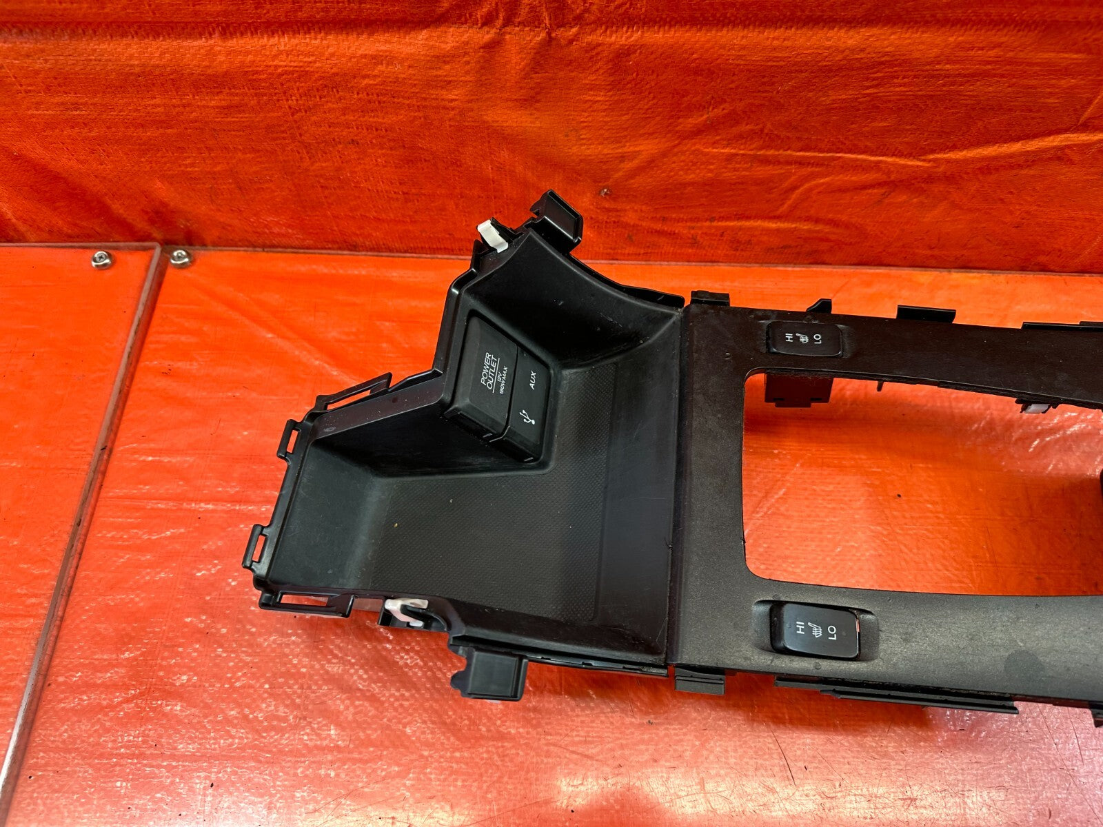13 15 HONDA ACCORD SEDAN EX EXL   SHIFTER CENTER CONSOLE TRIM BEZEL OEM #2411