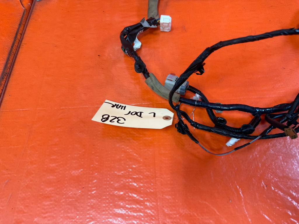 08 15 INFINITI G37 Q60 COUPE DRIVER LEFT FRONT DOOR WIRING HARNESS WIRE LOOM 3286