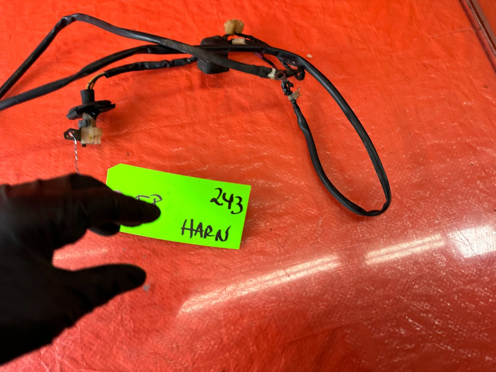 1989 89 HONDA CRX DX   GASOLINE GAS FUEL TANK PUMP WIRE HARNESS LOOM   OEM 2436