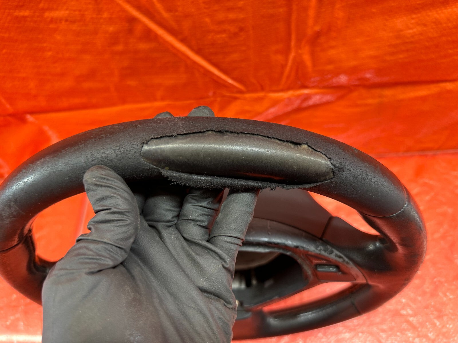 08 15 INFINITI G37 & Q60    2D COUPE  STEERING WHEEL   WEAR READ DESC   OEM #18816