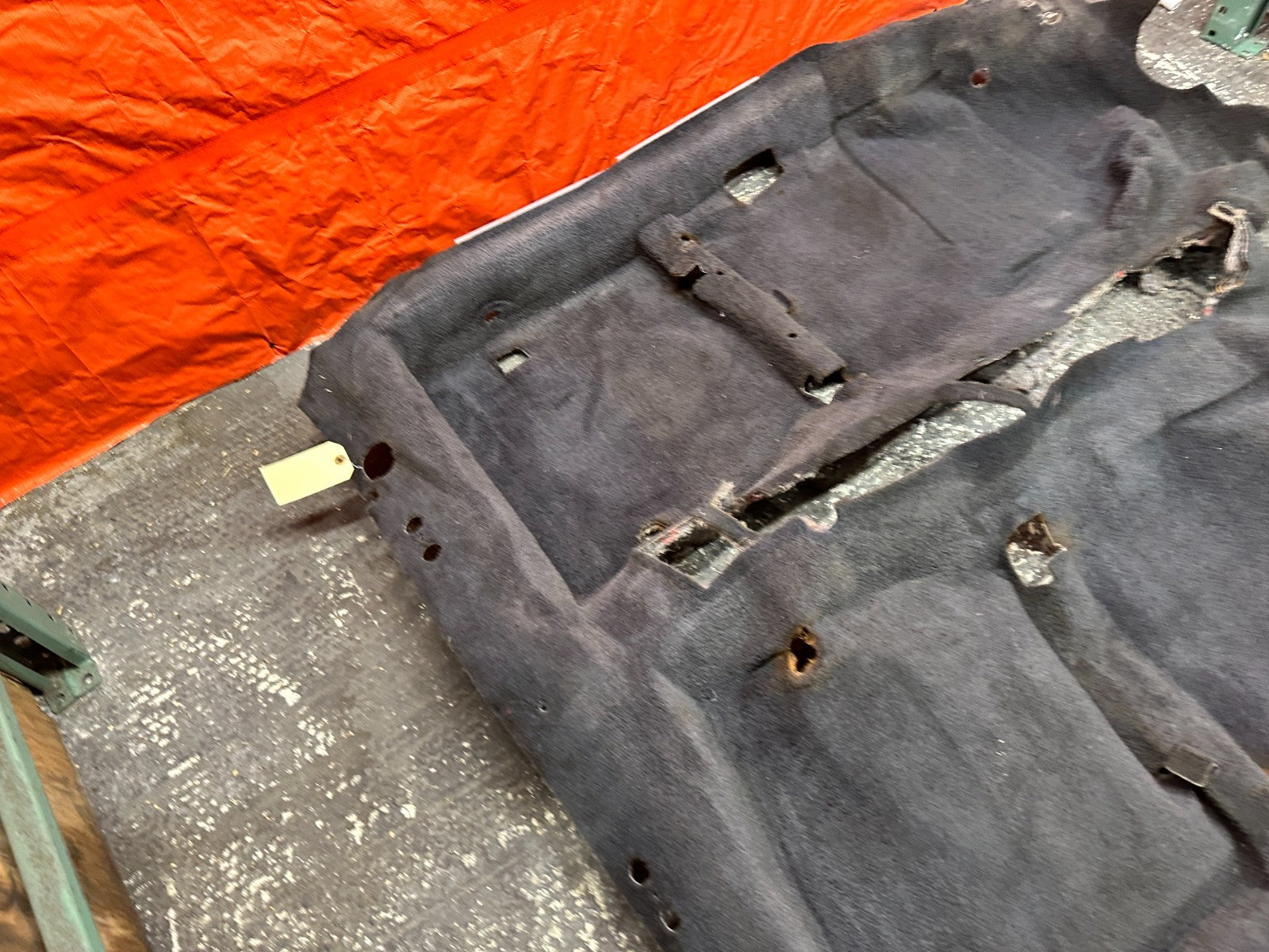 97-01 HONDA PRELUDE 2D 2.2L H22A4 INTERIOR FLOOR CARPET MAT GRAY OEM #LUDE15