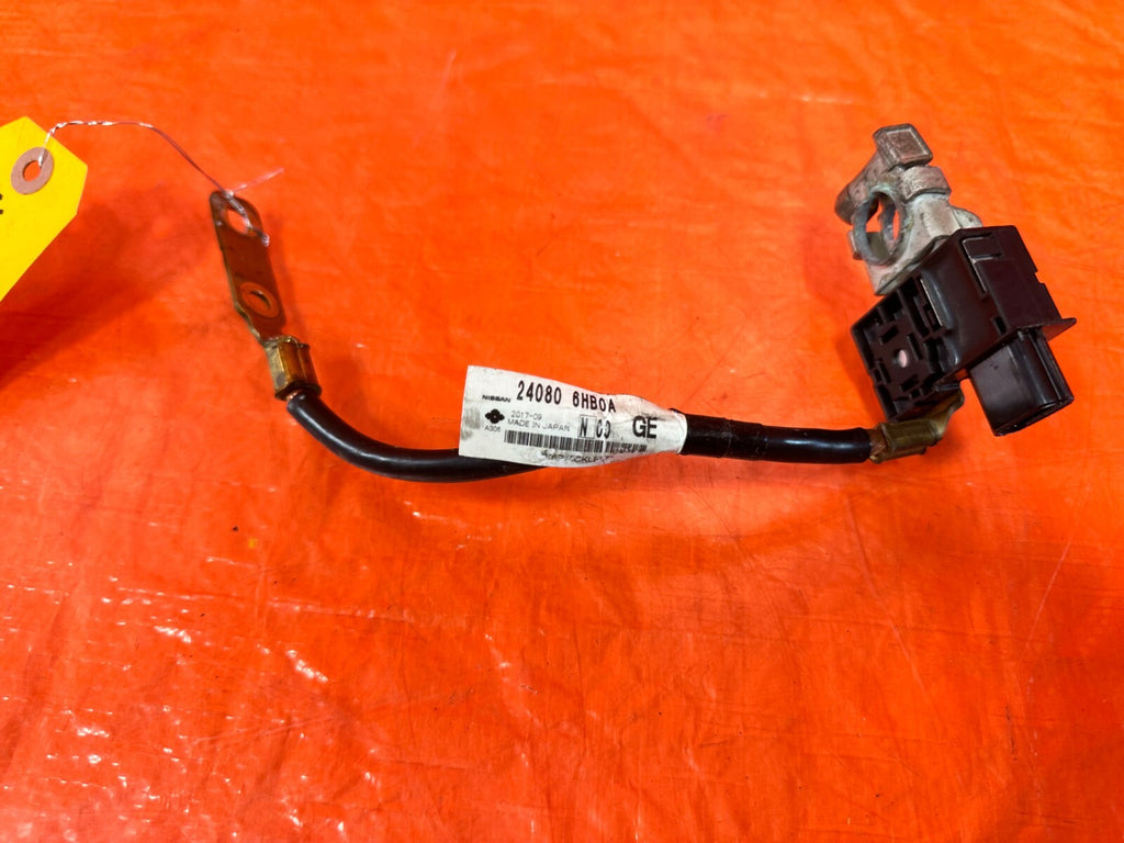 16 20 INFINITI Q50 Q60 3.0L   NEGATIVE TERMINAL BATTERY GROUND WIRE HARNESS #2891