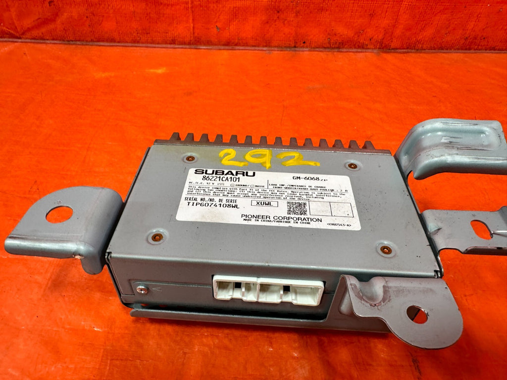 13 20 SUBARU BRZ   AUDIO AMPLIFIER AMP   86221CA101   OEM FACTORY #2921