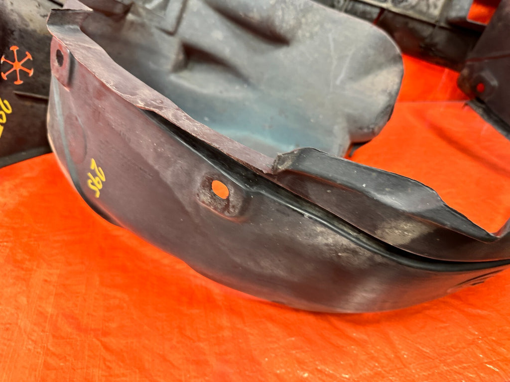 93 97 HONDA DEL SOL   FRONT LEFT RIGHT CENTER   FENDER LINER SPLASH SHIELD OEM12