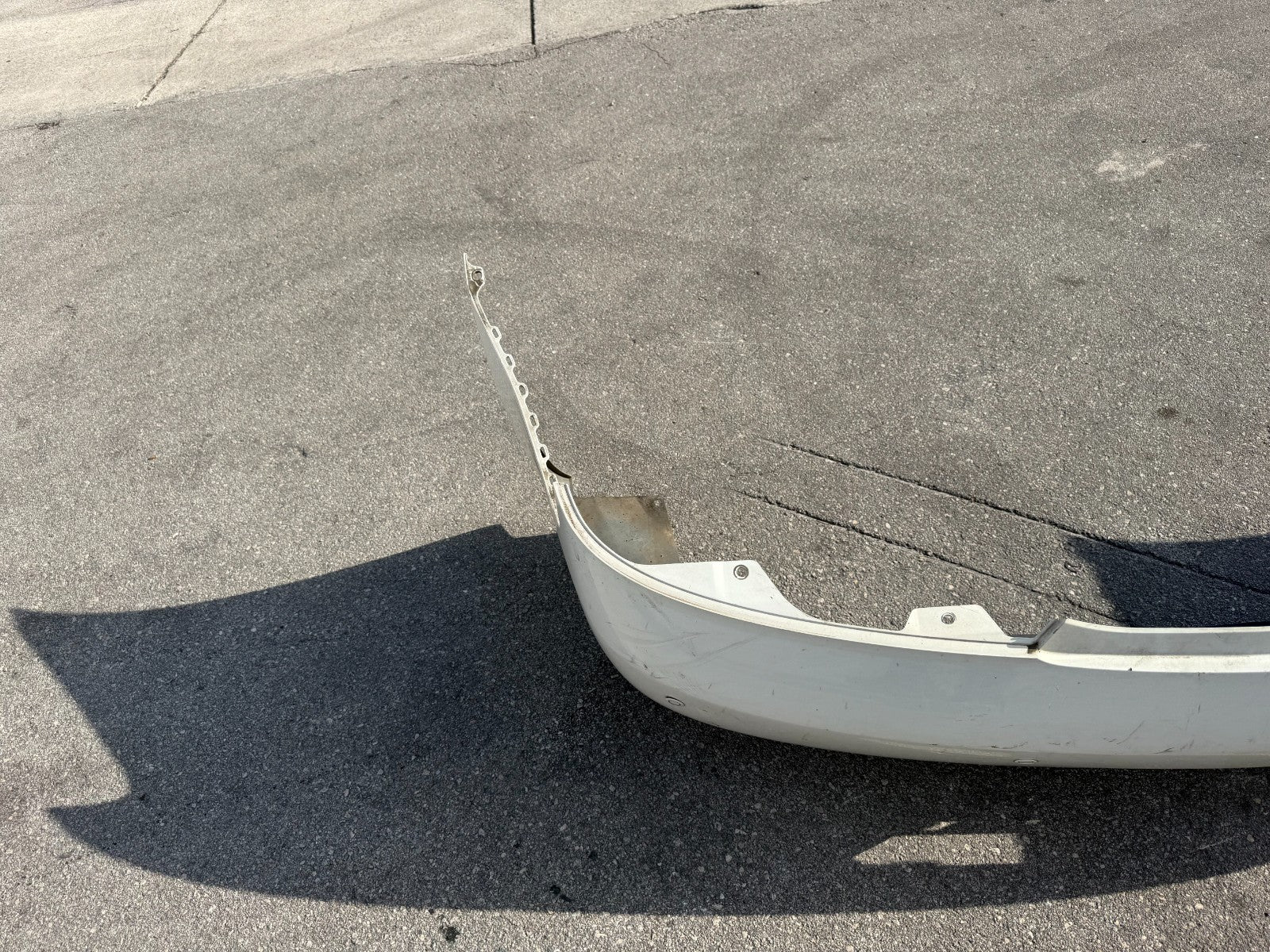 09 15 INFINITI G37 Q60 CONVERTIBLE REAR BUMPER COVER WITH SENSORS OEM #32916